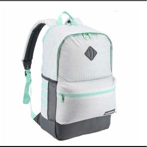 Sold @ Mercari! NWT large Adidas backpack mint/gray